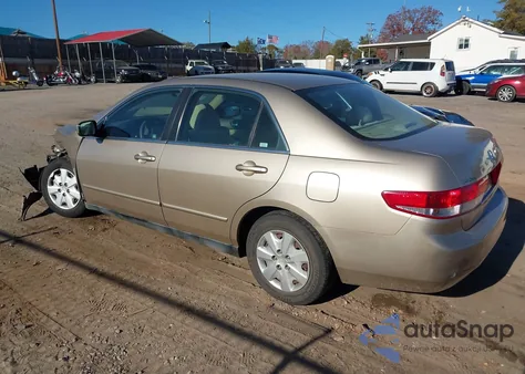 2004 Honda Accord Lx из США, поврежденный, VIN 1HGCM56334A028697